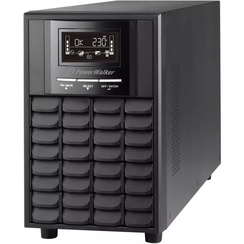 PowerWalker VI 1100 CW linijiškai interaktyvus nepertraukiamo maitinimo šaltinis (UPS) 1100 VA (1,1 kVA), 770 W, 7 Ah, RS-232, USB, juodas
