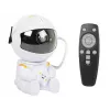 LED astronauto projektorius naktinei šviesai