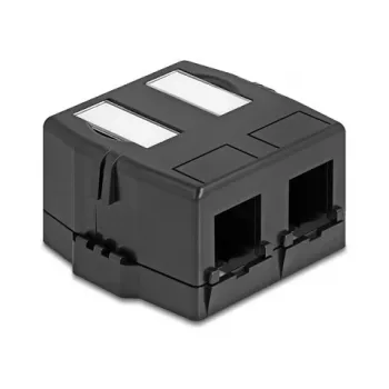 Įstatomas rėmelis DeLOCK 85842 Plastikinis Juodas 545x573x324mm