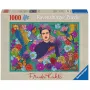 Dėlionė Frida Kahlo rojus: papūgos, beždžionės 1000 dalių