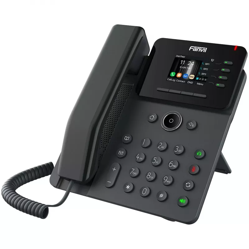 IP telefonas Fanvil V61W juodas