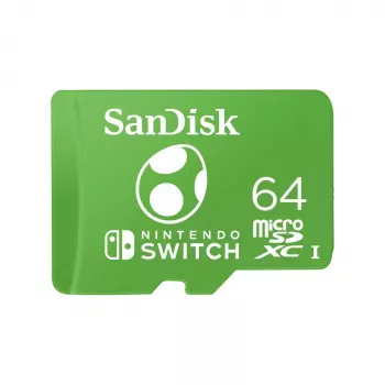 Atminties kortelė SanDisk 64GB MicroSDXC UHS-I SDSQXAO-064G-GN6ZN