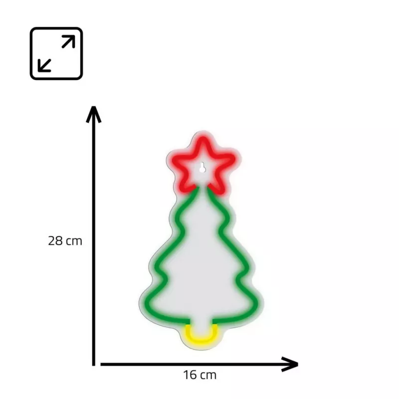 Manta SNL106MT LED eglutė neoninio stiliaus, jungiama per USB