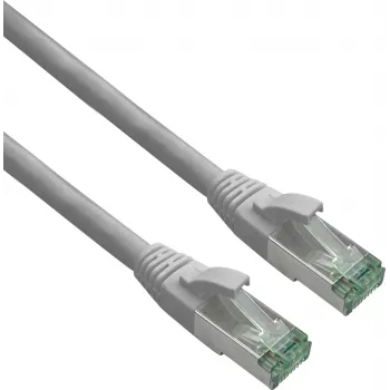 Tinklo kabelis Helos 363678 RJ-45 Cat7 0,5 m Žalia Pilka