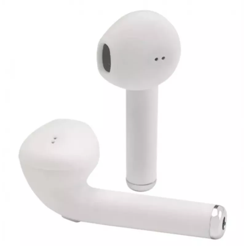 Belaidės ausinės Denver TWE-46WHITE