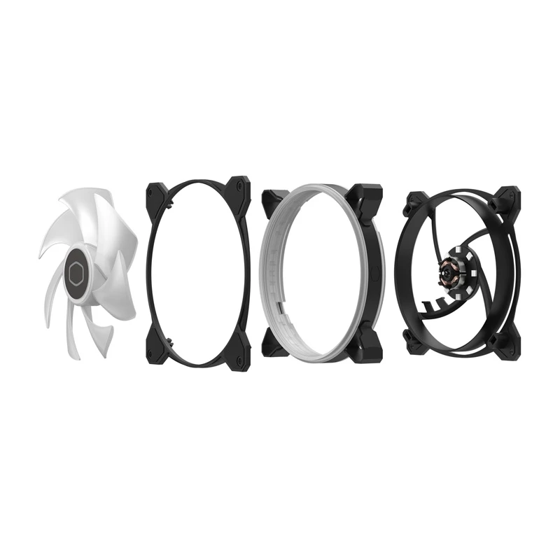 Ventiliatorius MasterFan MF140 Halo 2 ARGB PWM