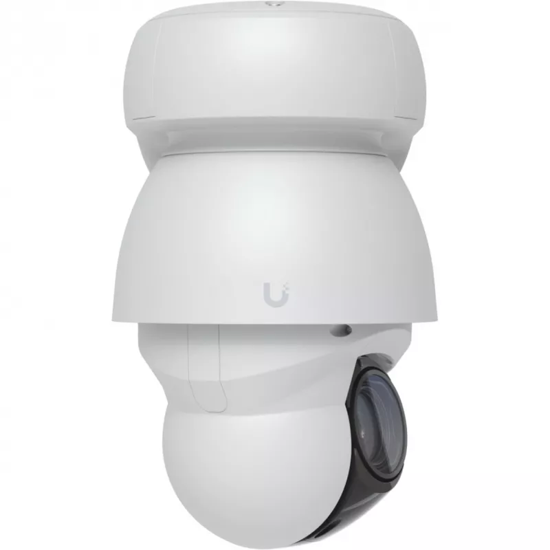 IP apsaugos kamera UBIQUITI UVC-AI-PTZ-W – AI PTZ pramoninė sferinė 3864×2160, 22× optinis priartinimas, 360° sukimasis, laidinė, Siena/Stulpas/Stalas, balta