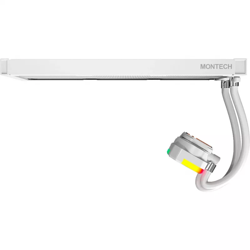 Montech HyperFlow ARGB 360 Baltas – 360 mm radiatoriaus blokas skysčio aušinimui