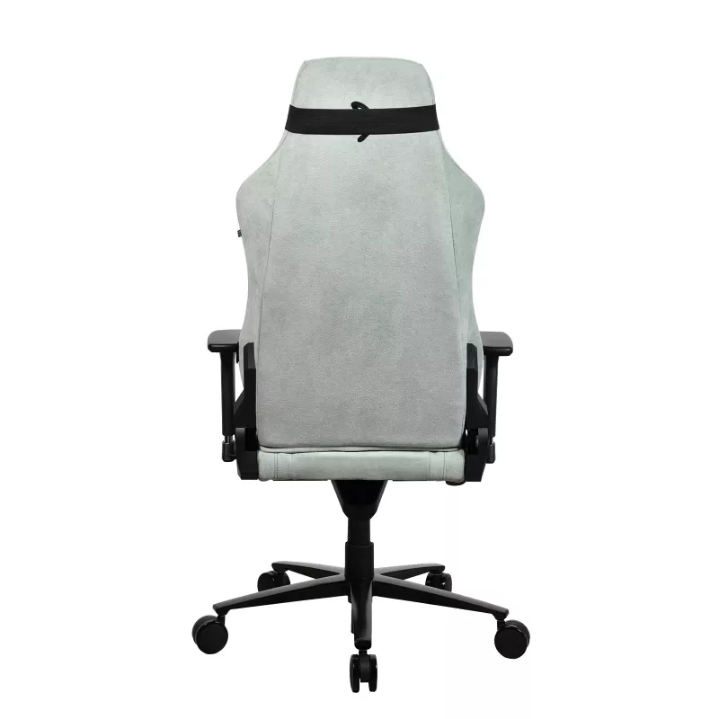 Žaidimų kėdė Arozzi Vernazza SoftFabric Pearl Green – ergonominė sėdynė iš minkšto audinio