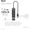 USB 3.2 Gen1 3 prievadų USB-A šakotuvas su Gigabit Ethernet – CLUB3D CSV-1430a