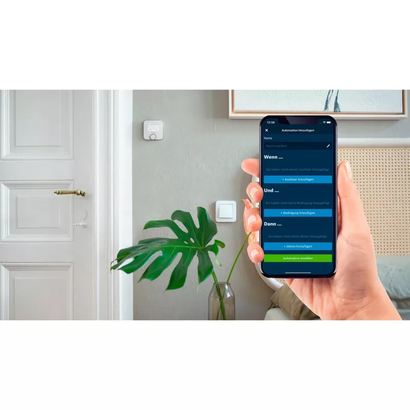 BOSCH Smart Home II kambario termostatas 230 V šildomoms grindims