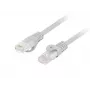 LANBERG Cat6 U/UTP tinklo kabelis PCU6-10CU-0500-S, RJ-45 – RJ-45, 5 m, pilkas
