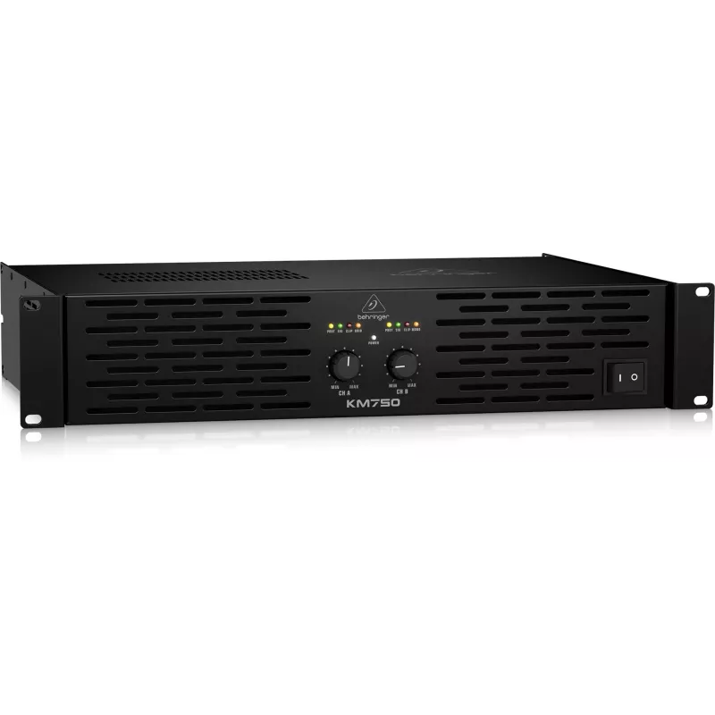 Behringer KM750 garso stiprintuvas 2.1 kanalų juodas