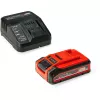 Belaidis sūkio plaktukas EINHELL Power X-Change TE‑HD 18 Li, 18V, Li‑Ion 4.0 Ah Plus, su grąžtų ir kaltų rinkiniu