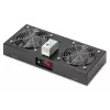 Stogo ventiliatorius Digitus DN-19 FAN-2-WM-T-SW 19 colių spintoms