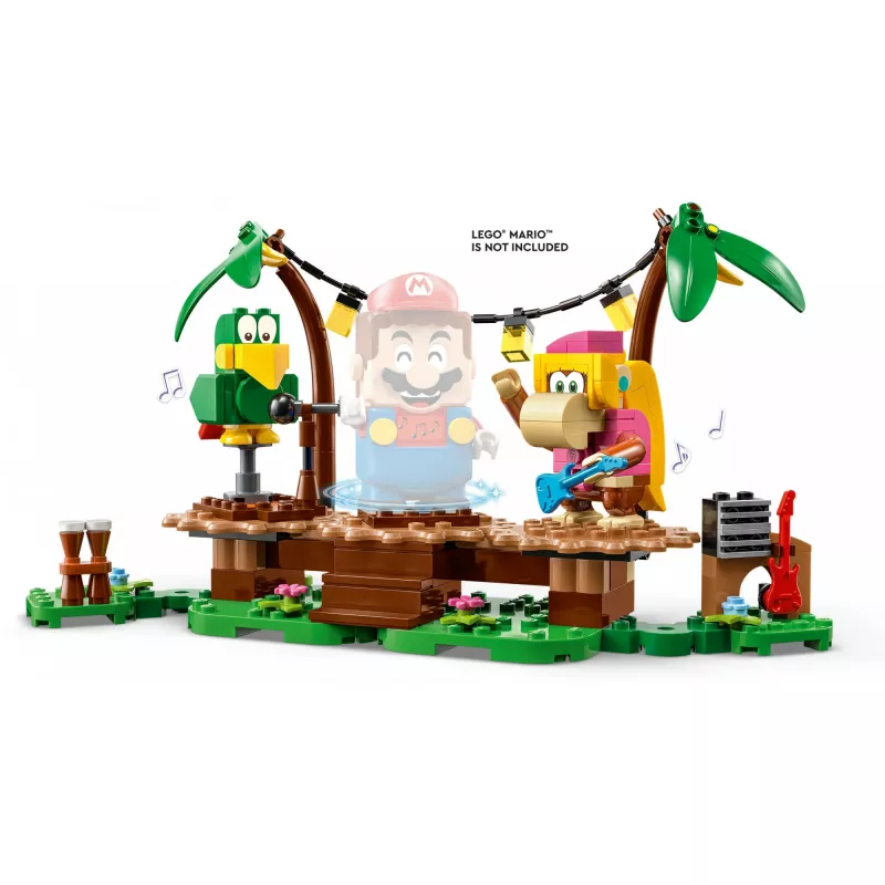 LEGO Super Mario Džiunglių Džemas plėtinys 71421 su Diksy Kong – interaktyvaus žaidimo rinkinys