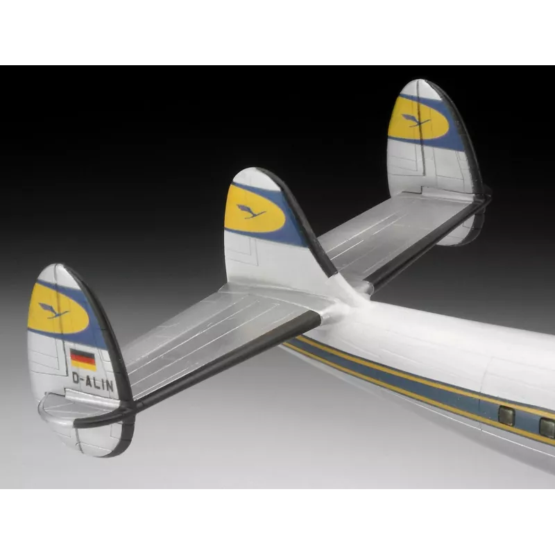 Plastikinis modelio rinkinys REVELL Lockheed L.1049G Super Constellation Lufthansa mastelinis modelis