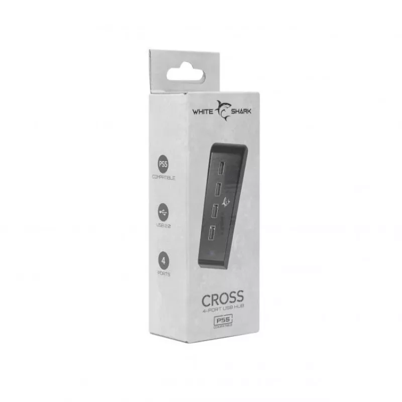 White Shark PS5 4 prievadų USB HUB PS5-0576 Cross