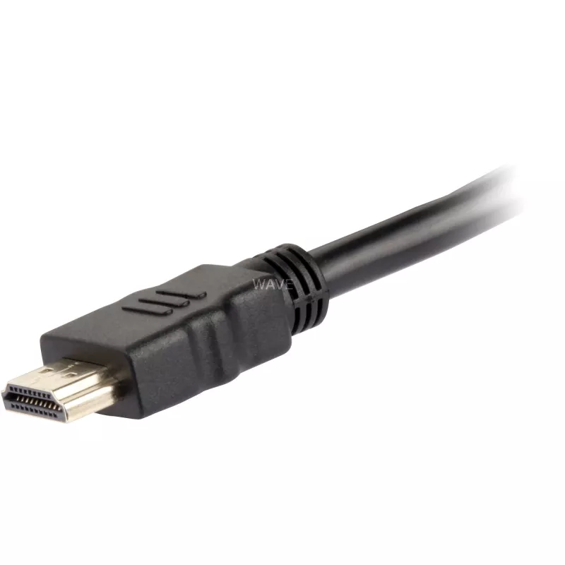 Adapterinis kabelis HDMI > DVI-D (juodas, 5 m, Dual Link, 24+1)