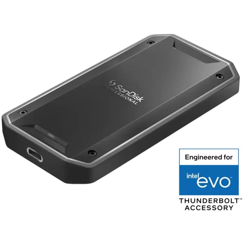 SANDISK Professional Pro G40 1TB External SSD Thunderbolt 3 40Gbps USB-C 10Gbps Ultra-rugged IP68 dust/water resistance