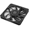 Korpuso ventiliatorius SILVERSTONE SST-AS120B 120mm juodas permatomas, 3-pin