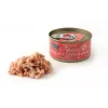Šlapias kačių ėdalas FISH4DOGS Tunio filė su lašiša 70 g pakelis, suaugusioms katėms, žuvies skonio, 85% drėgmės