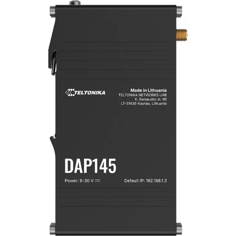 Prieigos taškas TELTONIKA DAP145 Wi‑Fi 4 300 Mbit/s 2 antenos DIN bėgelis