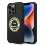 Karl Lagerfeld minkštas silikoninis dėklas RSG juodas, skirtas Apple iPhone 14 Pro KLHCP14LSRSGRCK