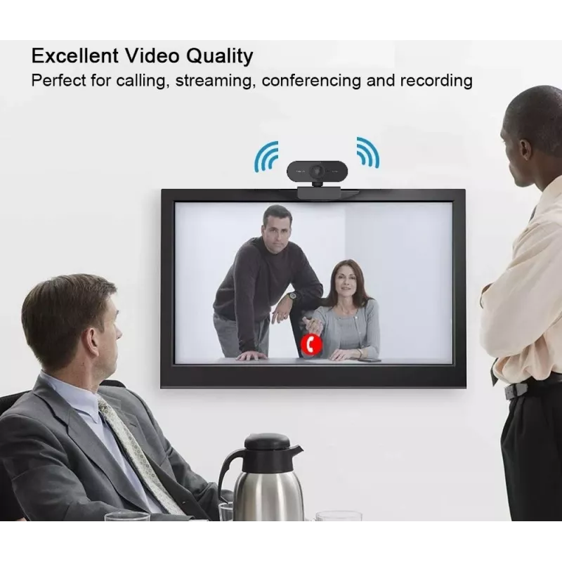Web kamera MANTA W177 1080p raiška su Bluetooth ryšiu