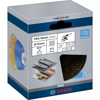 Bosch 1 608 614 020 puodelinis šepetys kampiniam šlifuokliui