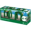 BRIO 33253 atraminiai stovai žali, 2 vnt.