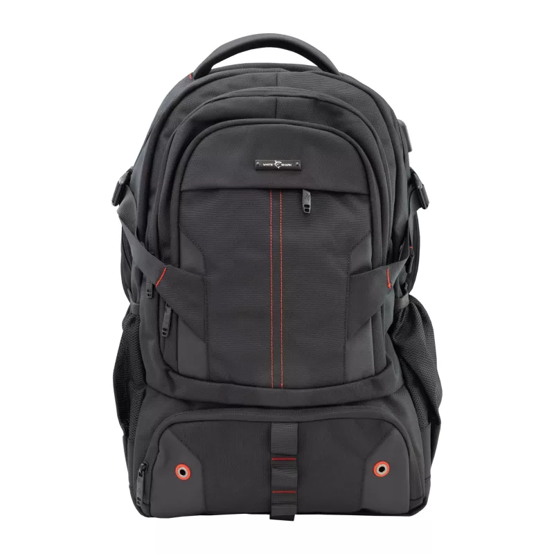 Kuprinė White Shark VOYAGER GBP-012 – juoda, patvari, atspari vandeniui