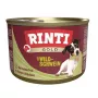 Šlapias šunų ėdalas RINTI Gold Wild boar Adult 185 g – be grūdų, glitimo ir sojos, pilnavertis pašaras
