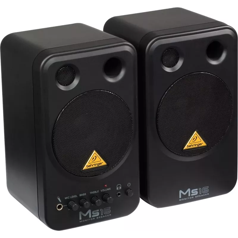 Garsiakalbis Behringer MS16 2 krypčių juodas laidinis 16 W