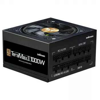 Zalman ZM1000-TMX2 TerraMax II 80 Plus Gold PSU pilnai modulinis ATX 3.0 PCIe 5.0