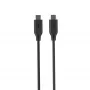 USB-C kabelis Silicon Power LK15CC 1 m juodas 0.48 Gbit/s