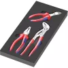9780 Schaumstoffeinlage KNIPEX Zangen-Set 1, 3‑teilig schwarz/grau, für Tool Rebel Werkstattwagen