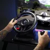 Subsonic SA5596-NG žaidimų vairas su pedalais USB, juodas, 270°