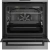 Dujinė-elektrinė viryklė BEKO FBM62330GXTN 60 cm, 4 degiklių dujinė kaitlentė, 72 L elektrinė orkaitė, energijos klasė A
