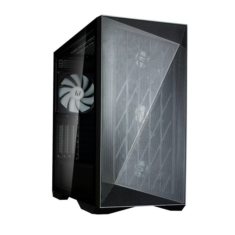 Korpusas Zalman Z9 Iceberg MS Black ATX Mid Tower su 4x 140 mm ARGB ventiliatoriais