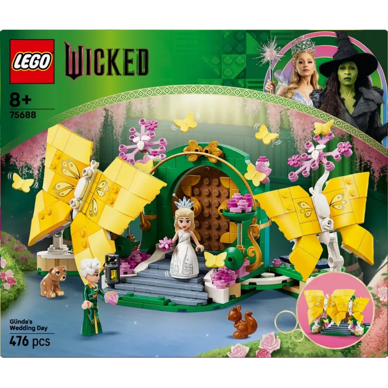 LEGO Wicked 75688 Glindos vestuvių diena – teminis rinkinys