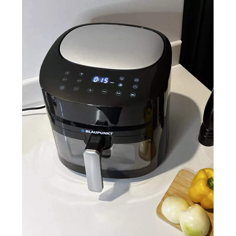 Kepimo krosnelė BLAUPUNKT AFD712 — 7.2 L talpa, 1800 W, liečiamasis valdymas, 40–200°C, 60 min laikmatis