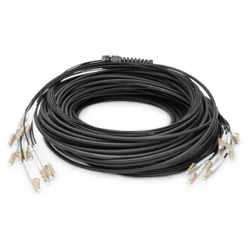 Breakout laidas Digitus DK-2433CU030BK-BBB 30m OM4 12 pluoštų LC/UPC