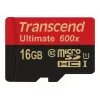 Transcend microSDHC MLC 16GB Class 10 UHS-I 600x su SD adapteriu
