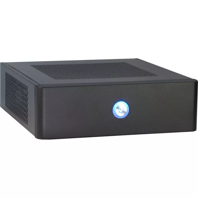 Kompaktiškas ITX korpusas Inter-Tech ITX-601 Desktop juodas