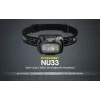 Nitecore NU33 NU serijos LED žibintuvėlis ant galvos, 700 lumenų, juodas