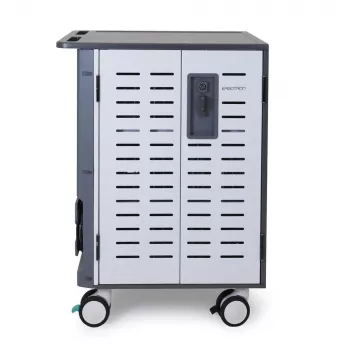 Ergotron Zip40 – Įkrovimo vežimėlis 40 planšečių / nešiojamųjų kompiuterių – ekranas iki 39,6 cm (iki 15,6 colio)