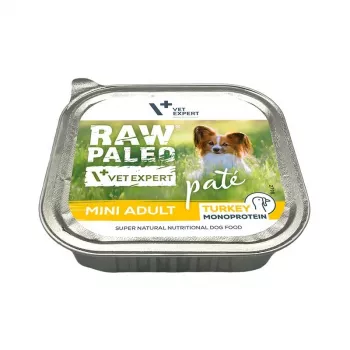 RAW PALEO Pate Mini Adult Beef - šlapias šunų ėdalas - 150 g