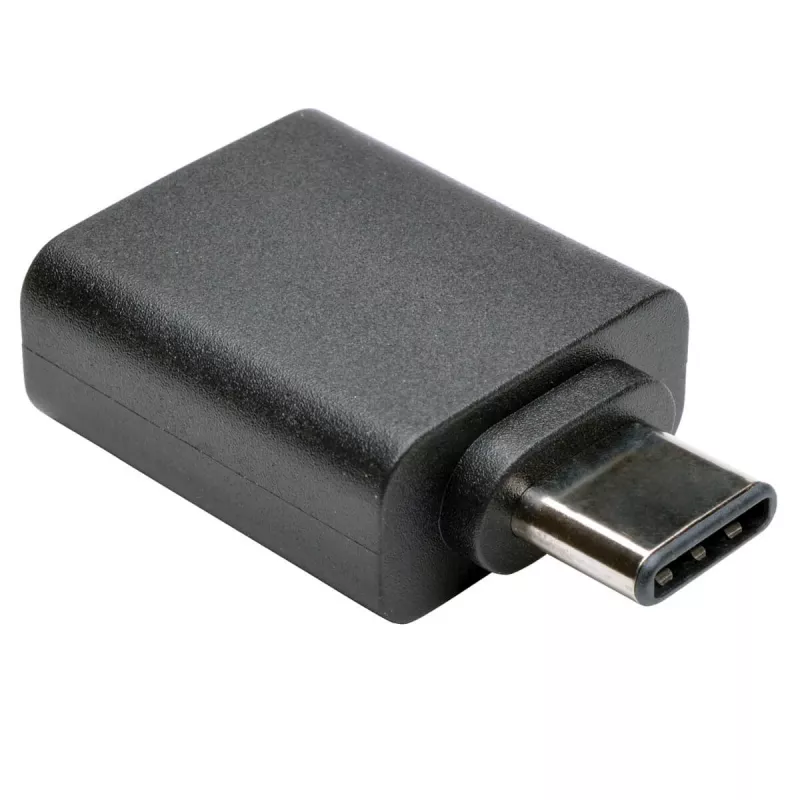Eaton Tripp Lite Series USB 3.1 Gen 1.5 adapteris USB-C į USB Type A M/F 5 Gbps planšetei ir išmaniajam telefonui - USB adapteris - USB Type A (mot.) į 24 pin USB-C (vyr.) - USB 3.1 - Juodas (U428-000-F)