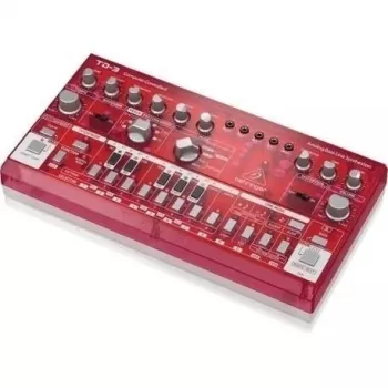 Behringer TD-3-SB Sintezatorius bosinės linijos Raudonas permatomas